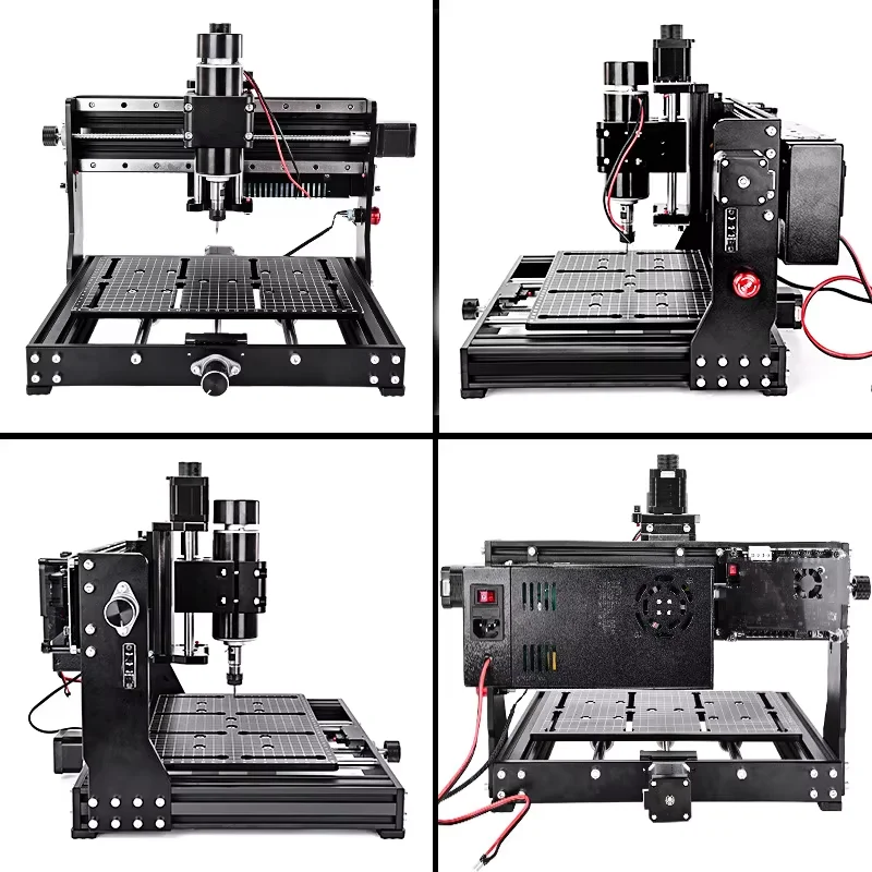 Hot Sale 2 in 1 High Power 500W Spindle Wood Metal Cutting Machine CNC Router 3020 Plus