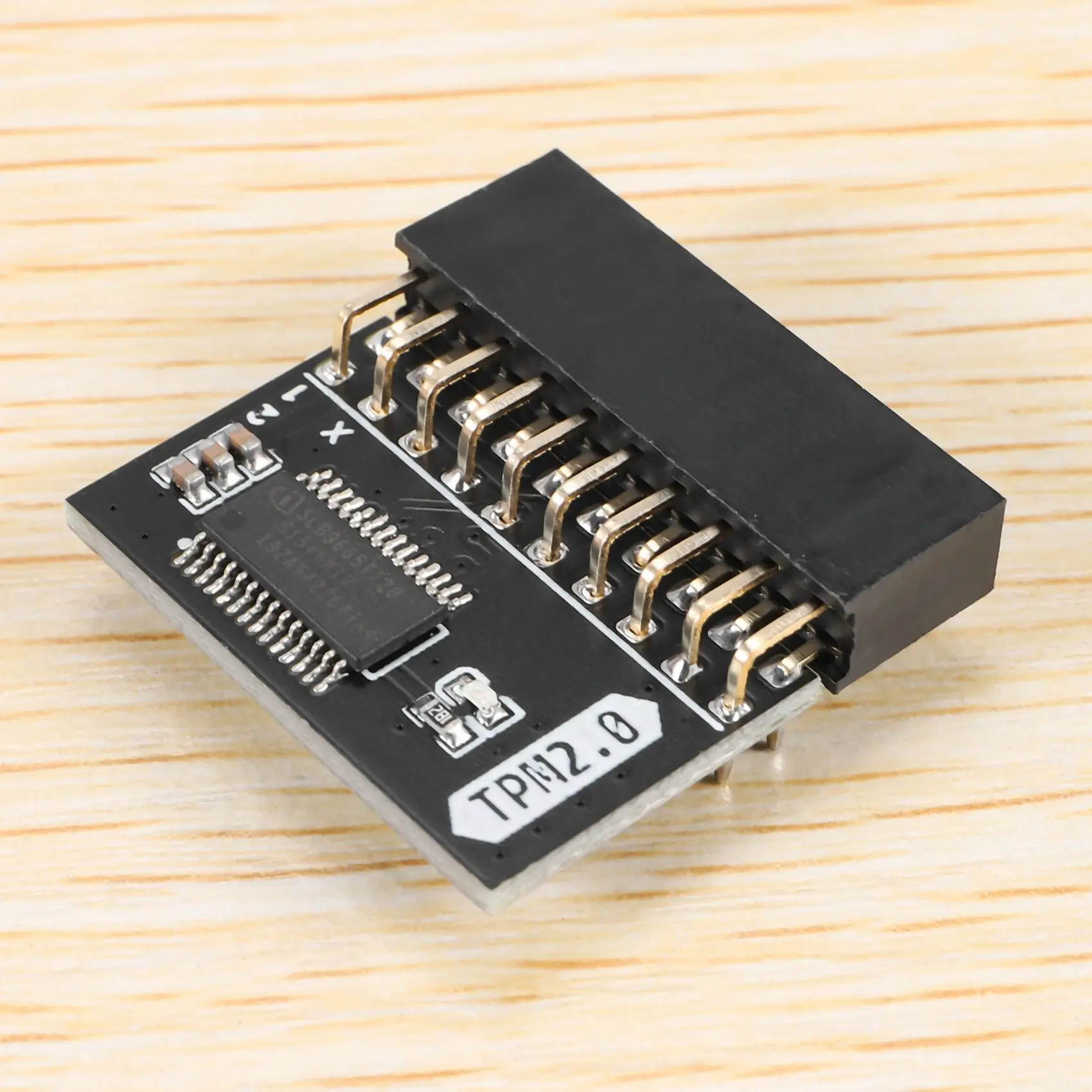 B04C-LPC 20Pin โมดูลป้องกันสําหรับ ASUS TPM-L R2.0/Gigabyte GC-TPM2.0 ใช้งานร่วมกับ Trust แพลตฟอร์มโมดูล 20-Pin 20-1 L2P7