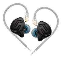 KZ ZNA 12MM Dual-magnetic Cavity Dynamic In Ear Earphones HiFi Bass Monitor Earbuds Sport Headset Headphones ZAX EDA ZST ZSNPROX