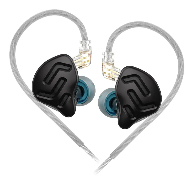 KZ ZNA 12MM podwójna wnęka magnetyczna dynamiczne słuchawki douszne HiFi Bass Monitor słuchawki douszne sportowy zestaw słuchawkowy słuchawki ZAX EDA ZST ZSNPROX