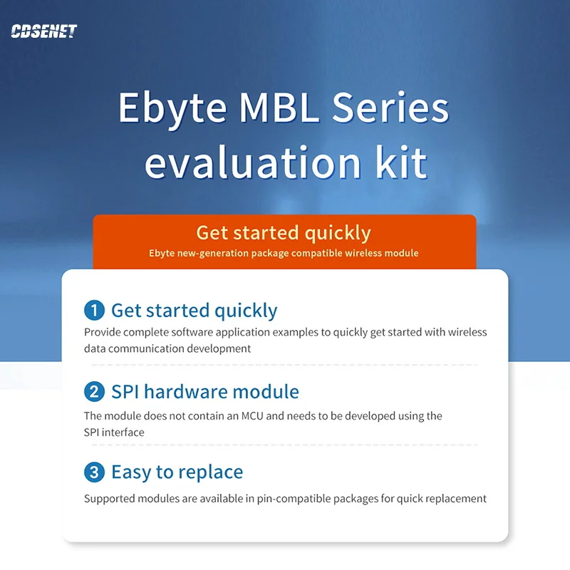 CMT2300A Testboard Kit for 433MHz 470MHz RF Module CDSENET E49-400MBL-01 SPI 20dBm Low Power USB Interface
