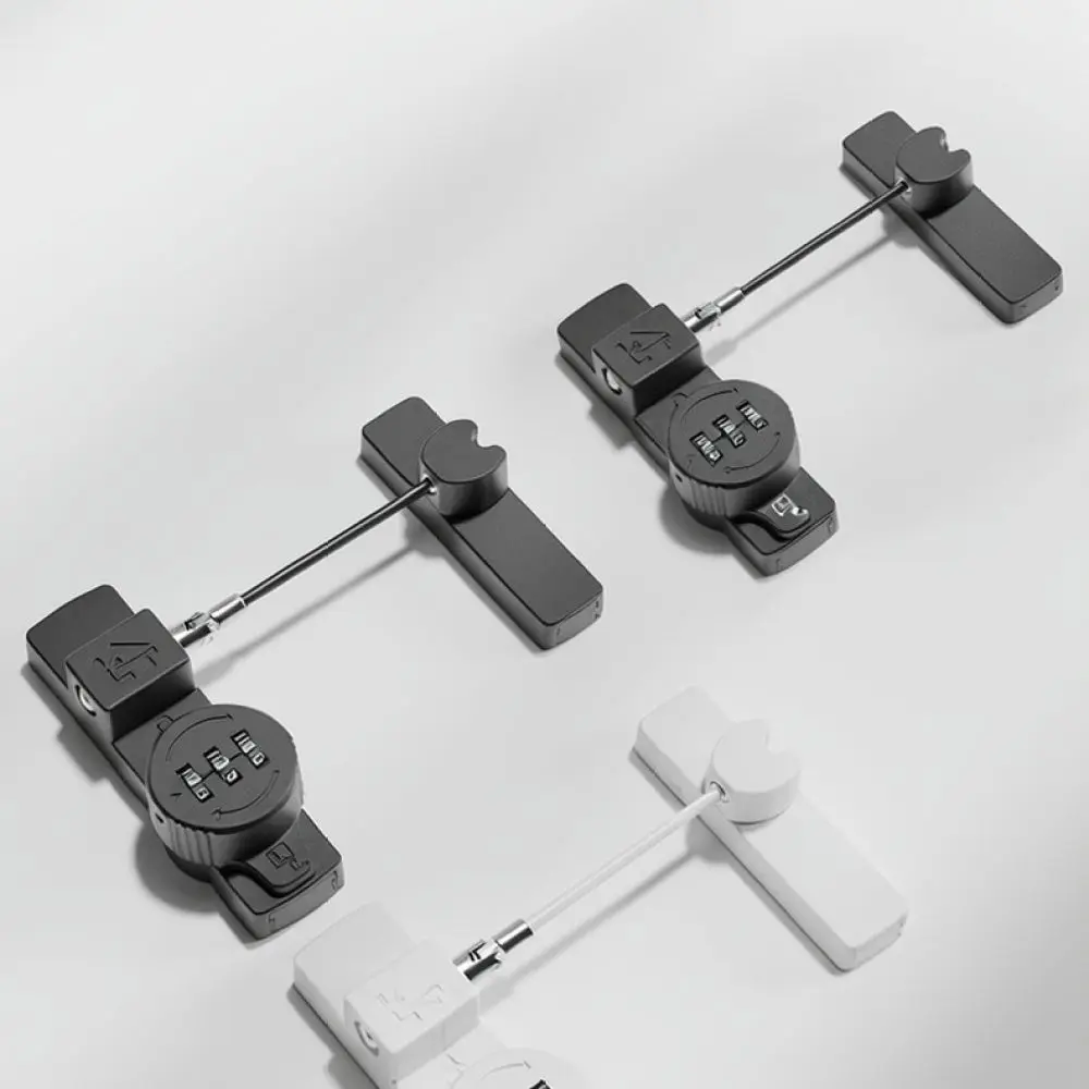 Zinc Alloy Security Password Latch Sliding Door Window Hardware Anti Theft Bolt Home Safety Protection Device