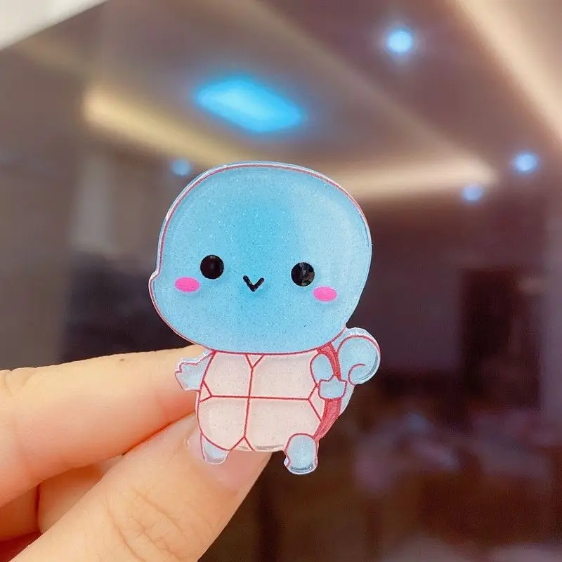 Cute Hair Clip Cartoon Acrylic Pokémon Pikachu Hair Clip Bangs Clip Side Clip view 5
