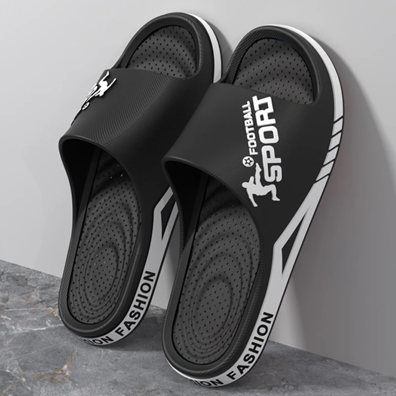 

New Summer Men Slippers EVA Soft Bottom Indoor Home Slides Sandals Light Beach Shoes Male Slippers Flip Flops