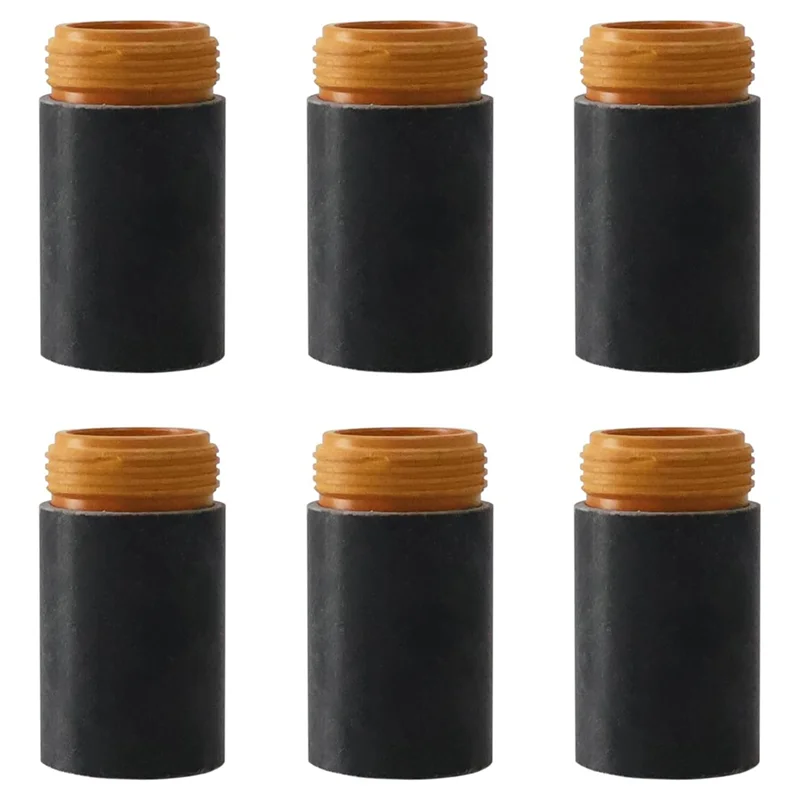 A44F-6Pcs 220854 غطاء الاحتفاظ بالبلازما مستهلك مناسب لشعلة القطع 45XP/65/85/105