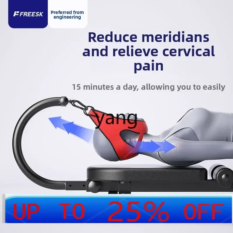 CX  Cervical Spine Lumbar Stretcher Spinal Traction Artifact Inverted Machine Soothing Bed