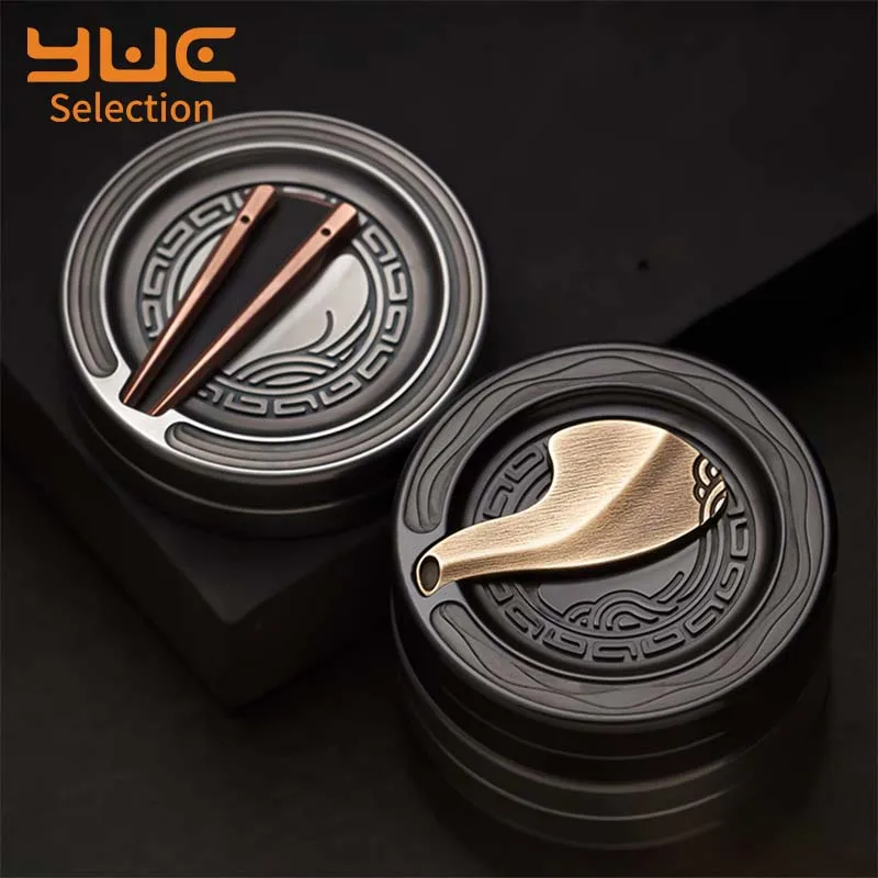 

YUC Coin Slider Stress Relief Toy Magnetic Fidget NAYICI ACEdc Chinese Style Gift Gadget Adult Toys Games For Anxiety Christmas