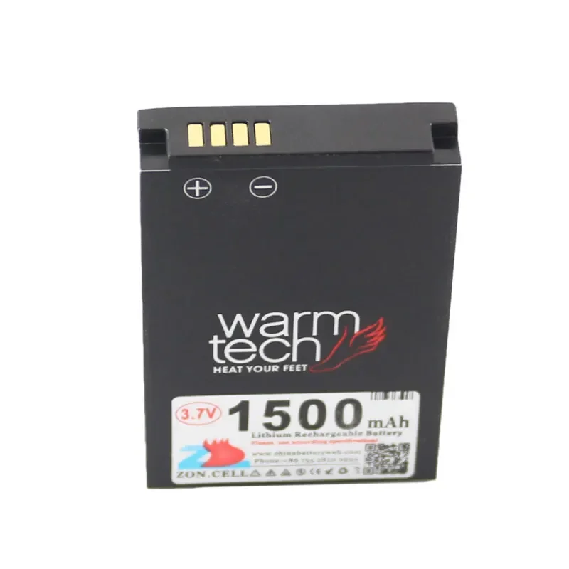 En el núcleo de la capa de calefacción eléctrica, batería de litio de 3,7 V, batería de 1500mAh, chaleco eléctrico para ropa cálida con tablero de protección Re