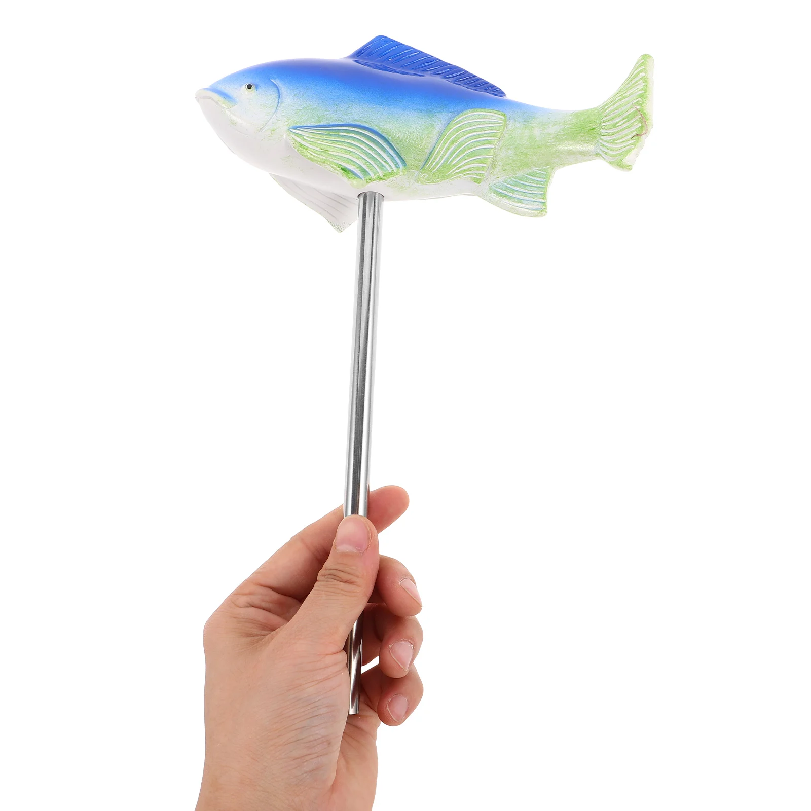 

2 Pcs Garden Koi Statue Decorative Fish Lawn Insert Stake Yard Ornament Sculpture Carp