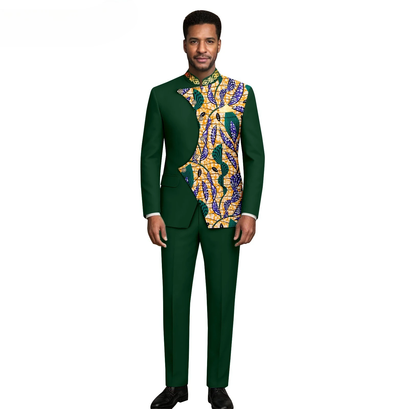 

Новый стильный повседневный мужской костюм - деловой комплект из 2 предметов, приталенный, разноцветный, для торжественных мероприятий и банкетов, высококачественный мужской наряд, мужская одежда