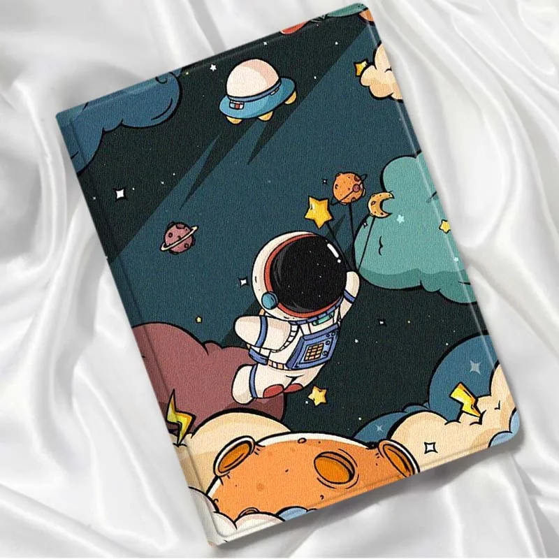 Luxury Fun Astronaut Soft For Xiaomi Redmi Mi Pad 8 7 6 5 4 2 SE K Pro Max Ultra Inch Tablet Case
