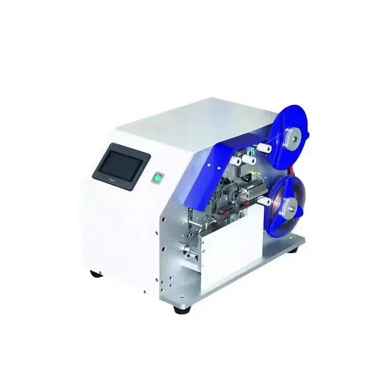 Automatic Cable Copper Foil Wrapping Machine Foils Wire Cable Copper Foil Tape Winding Wrapping Packing Machine