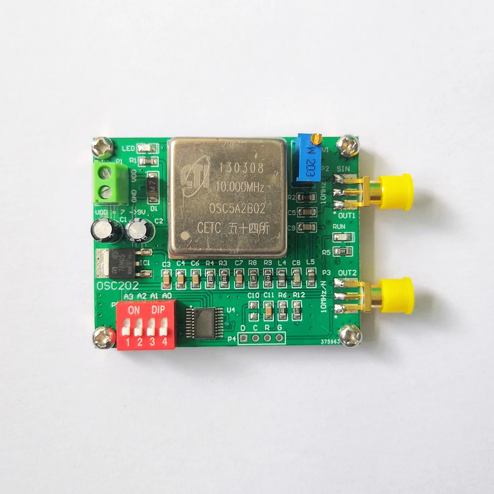 2.5M 1M 100K 10K 1K 10Hz 2Hz 10MHz OCXO ความถี่อ้างอิงคงที่อุณหภูมิคริสตัลสัญญาณ Thermostatic คริสตัล Oscillator