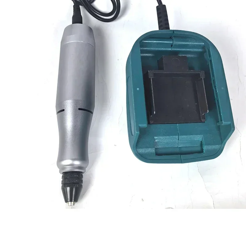 A set of lithium battery electric grinder 40W cordless engraving machine suitable for Makita 18V 21V lithium battery