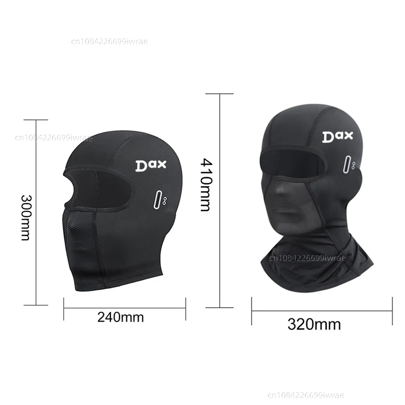 Cooling Motorcycle Balaclava Mask UPF50+ UV Protection Breathable Face Cover Summer FOR HONDA DAX125 ST125 ST 125 2022-2026