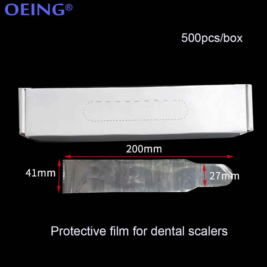 OEING-funda protectora desechable con mango Dental, varilla de guía de luz, protector, película de Sensor de rayos X, cubierta de cámara Intraoral, 1 caja