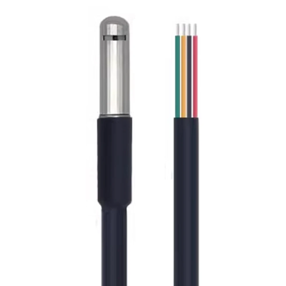 Stainless Steel Waterproof Temperature Humidity Atmospheric Pressure Integrated Sensor BMP180 BMP280 BME280 I2C Output