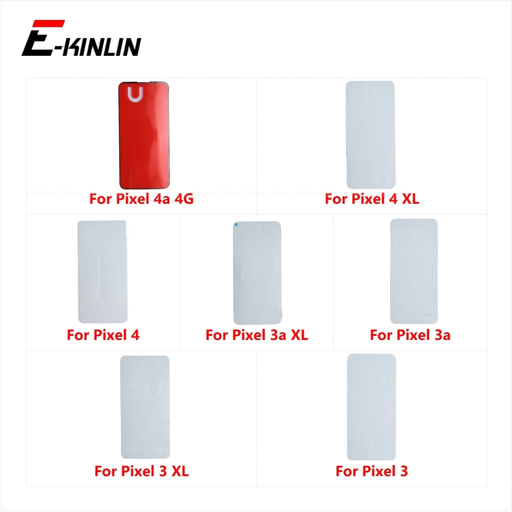 

Back Cover Front LCD Display Screen Sticker Adhesive Rear Glue Tape For Google Pixel 3a 4a 3 4 XL 3XL 4XL