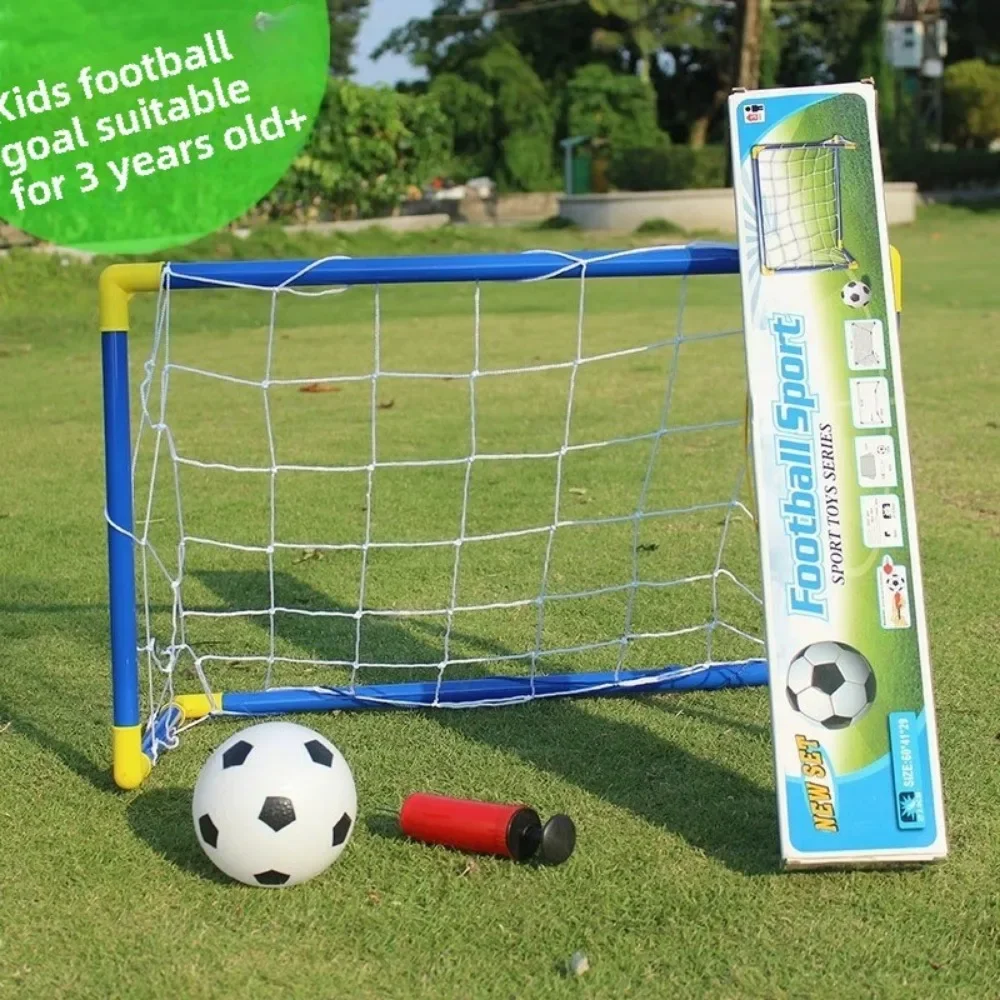 

Football Goal Net Foldable Mini Soccer Gate Post Frame Set for Children Indoor Outdoor Sports Training Equipment