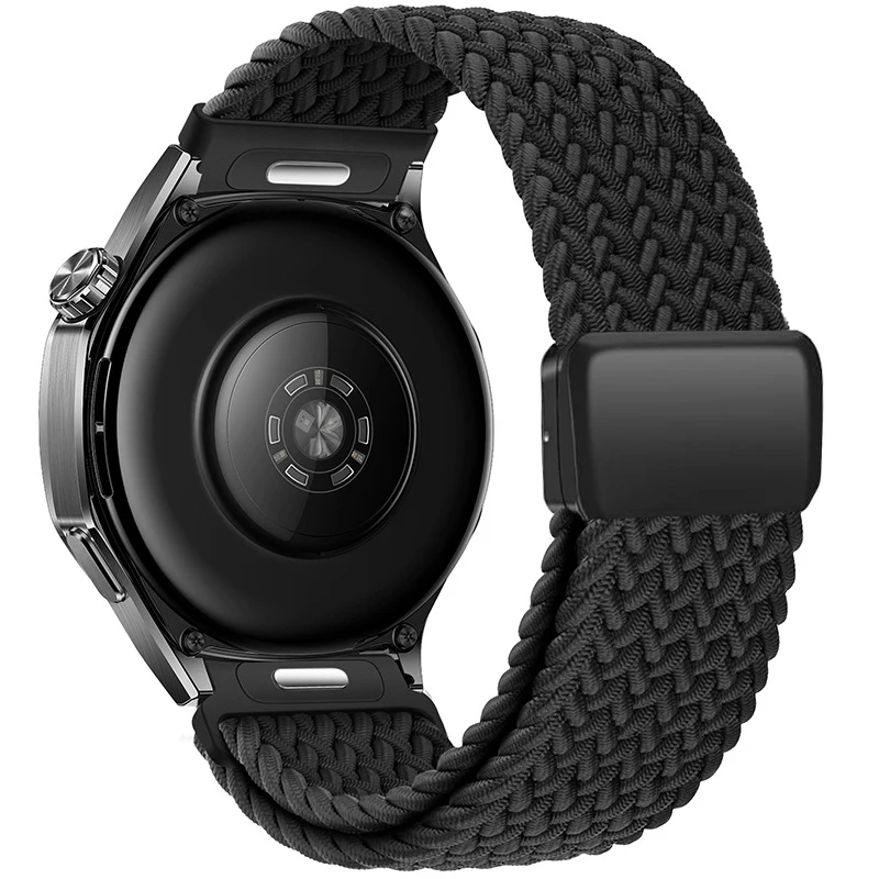 20 22mm Magnetic Braided Strap for Amazfit Balance 3 2 Bip Max 6 5 T-Rex3 Pro 48/44mm Nylon Bracelet Amazfit Active Max 3 2 Band