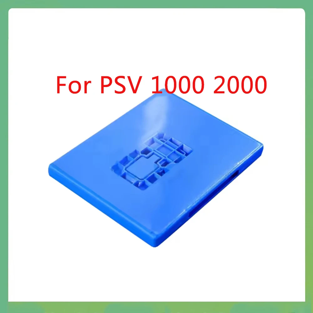 Caja de tarjetas de juego para PSV1000, soporte de cartucho azul, soporte de exhibición, funda de tarjetas para PSVITA Series PSV2000 Universal, 2 uds.
