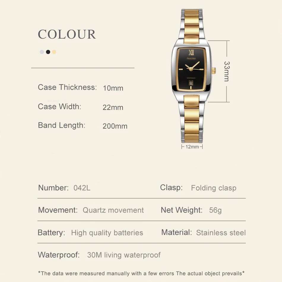 WWOOR Women Watches Luxury Waterproof Ladies Small Dress Watch Fashion Stainless Steel Woman Quartz Wristwatch Relogio Feminino