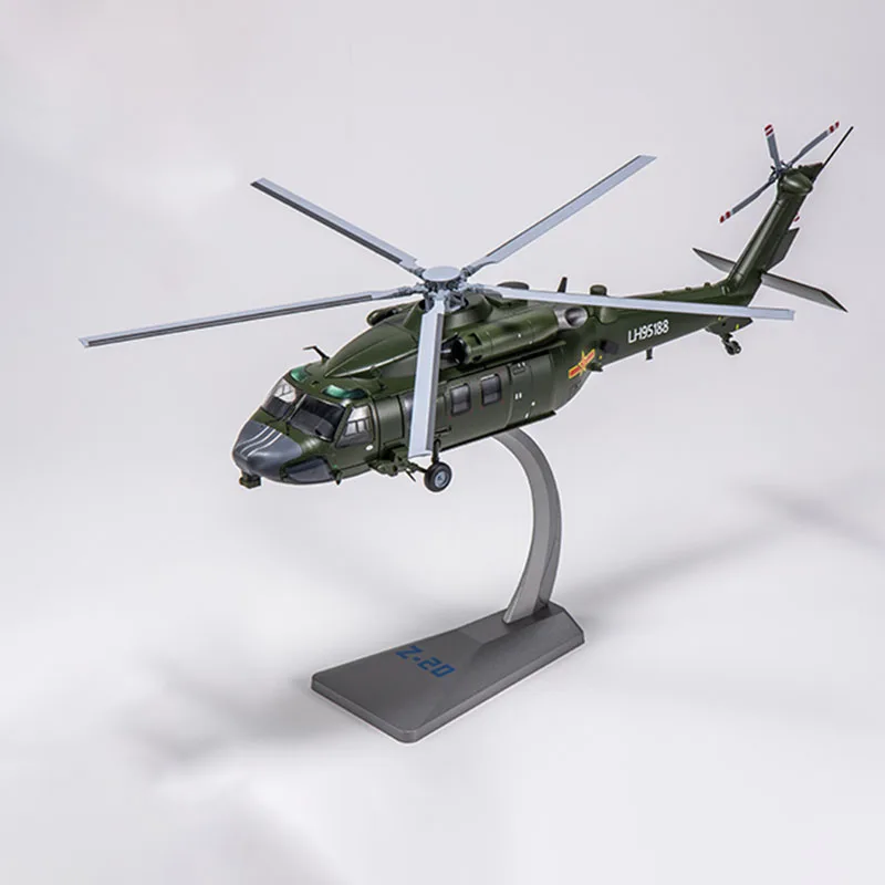 

Diecast Alloy & Plastic Model of Chinese Z-20 Militarized Combat Helicopter 1:48 Scale Toy Gift Collection Simulation Display