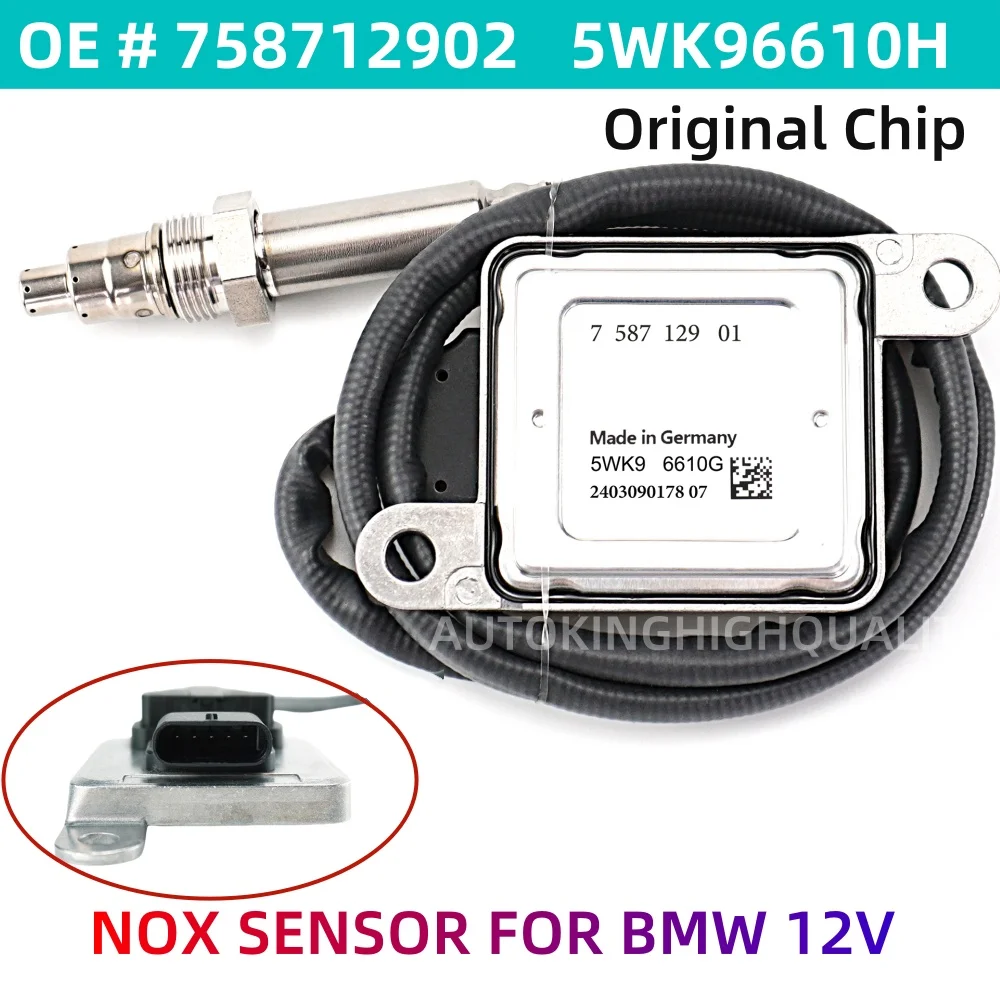 

758712902 5WK96610H NEW Nox Sensor For BMW E90 E91 E60 E61 LCI Facelift E92 E93