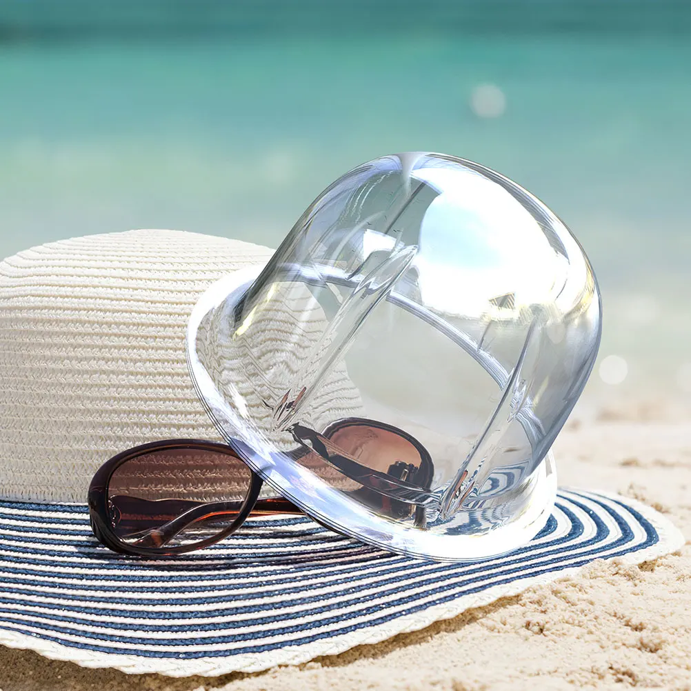 

12 Pcs Plastic Round Head Hat Holders 55cm Head Circumference Lightweight Compact Suitable Home Hat Shops Baseball Cap Display