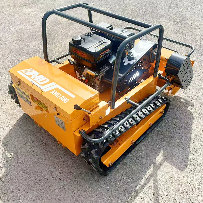 Robot de tonte à gazon personnalisé à haute efficacité spécialement conçu pour les fermes de jardin et les champs sportifs, adapté à tous les terrins