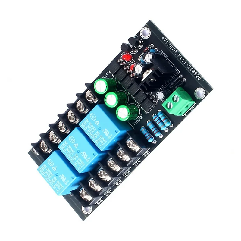 A32T-2X 300W Digital Amplifier Speaker Protection Board Relay Protection Module 2.1 Three-Channel Speaker Delay Protection