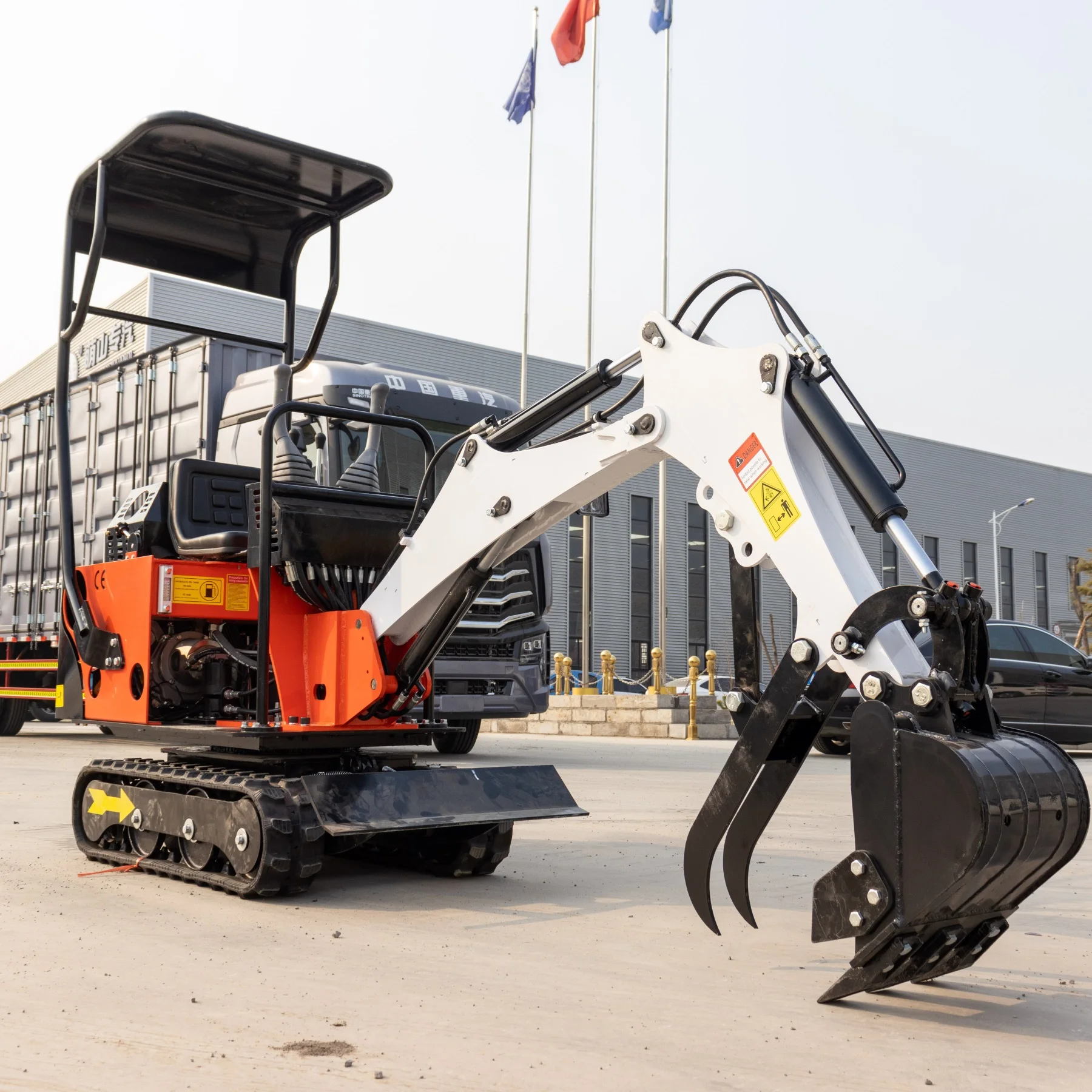 Customized Epa/Euro5 Crawler Micro Excavator 1.0 Ton Mini Digger Small Excavator 1000kg mini excavator for Farm/Construction