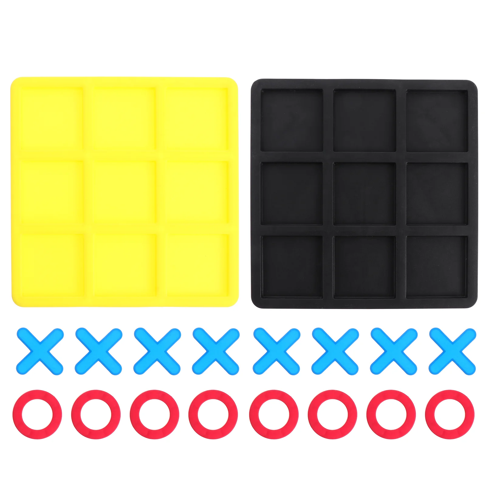 

2 Boxes Infant Toys Xo Chess Tactile Puzzle Toe Game Aldult Strategy Board Noughts and Crosses Child