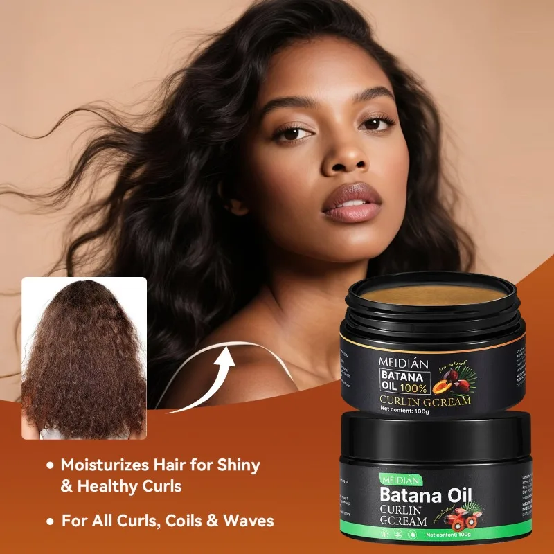 Batana Oil Cream Hair Mask Moisturizes Softens Conditioner Deep Repair,Nourishes,Strengthens Improves Frizz Split Ends Hair Care