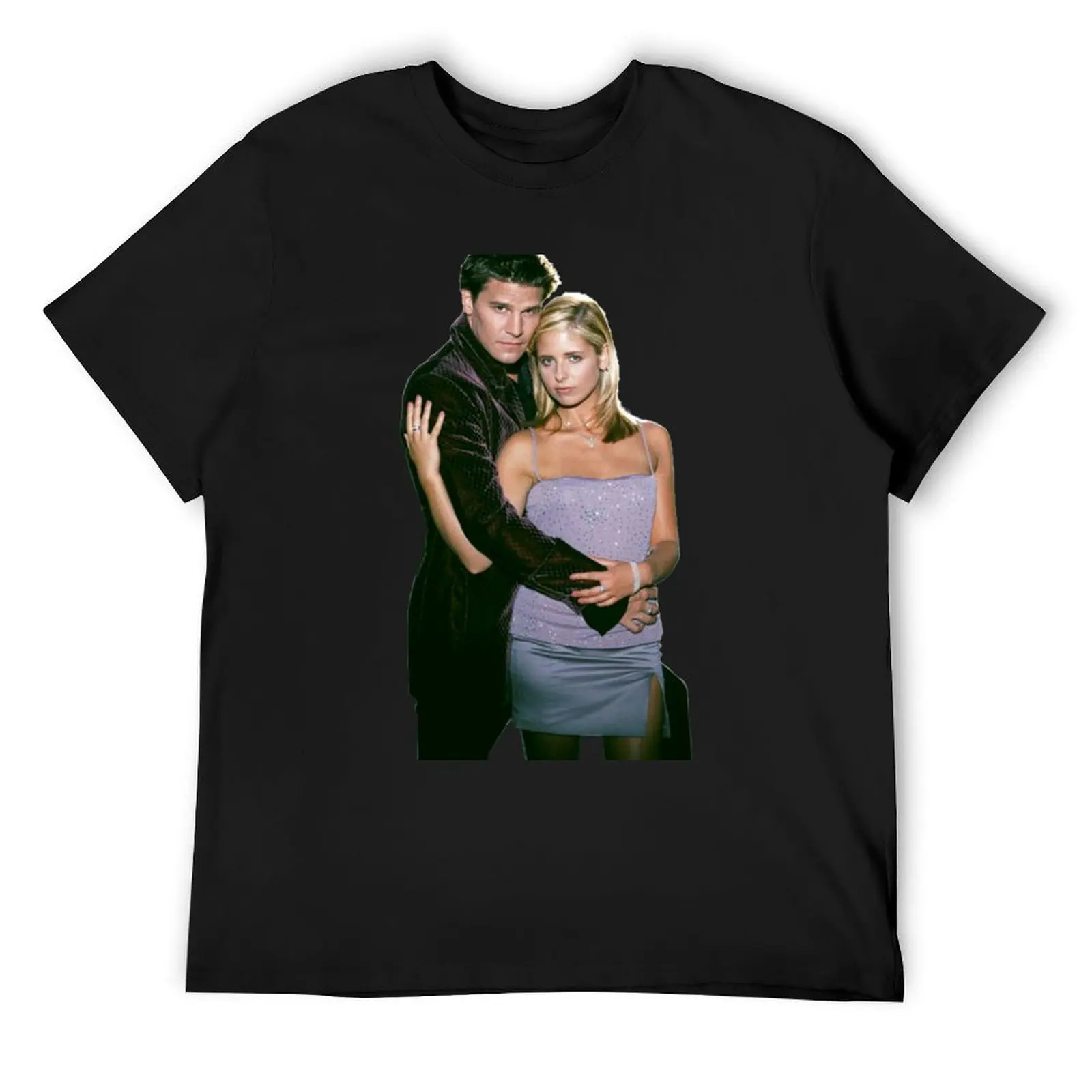 

BUFFY-ANGEL T-Shirt aesthetic clothes vintage anime shirt graphic tee shirt new edition mens graphic t-shirts big and tall