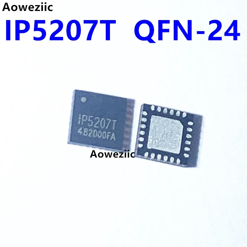 IP5207T QFN-24-EP (4 * 4) IP5207 1.2A Charging And Discharging With NTC Function Mobile Power IC