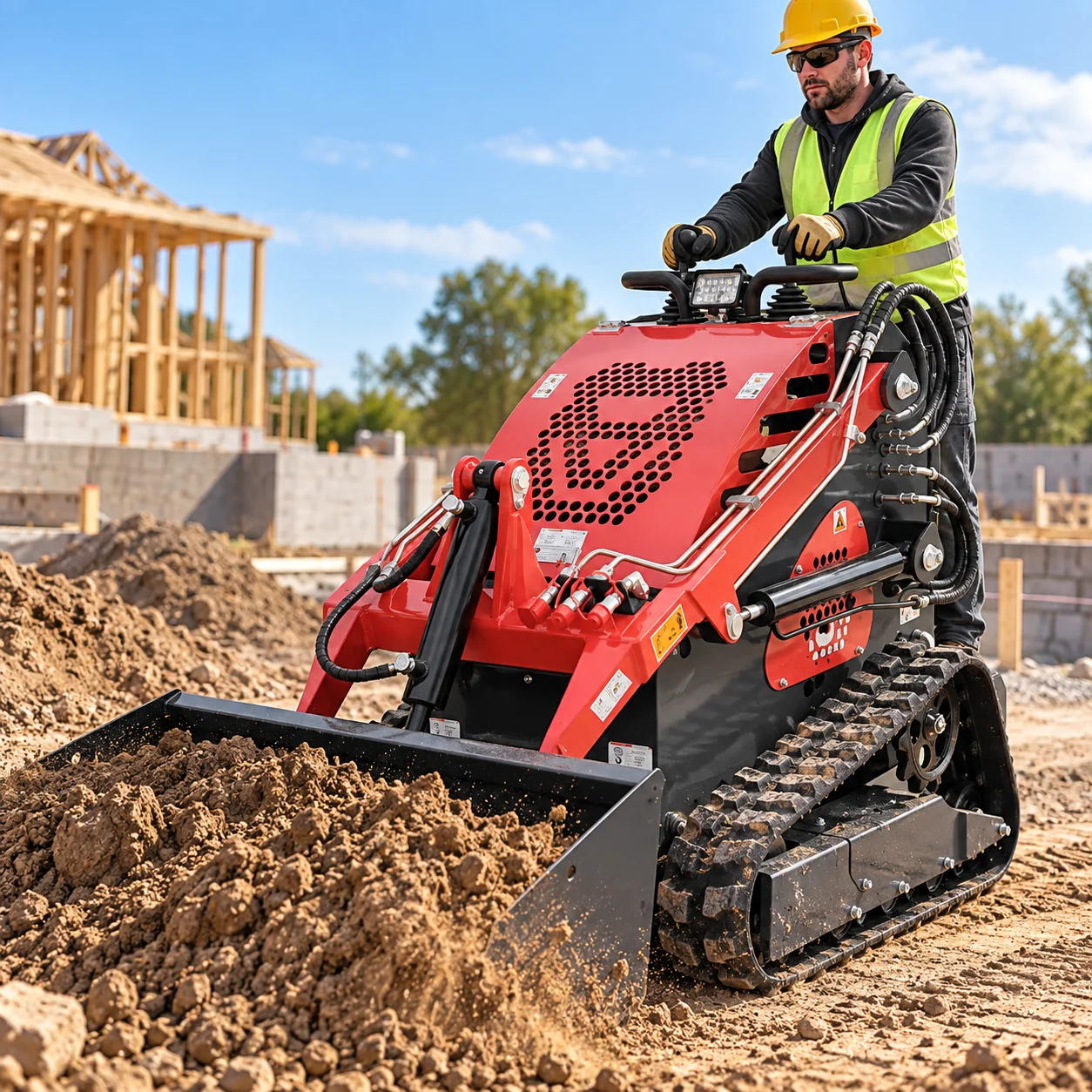 Farming Jobs - 380E Small Crawler Loader 420cc 13.5kW
