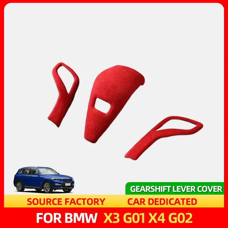 

Стайлинговые молдинги для BMW G20 G22 G23 X3 G01 X4 G02 325i 330i 320i 2020-22 Накладка переключения передач Замшевая отделка салона автомобиля Accesso