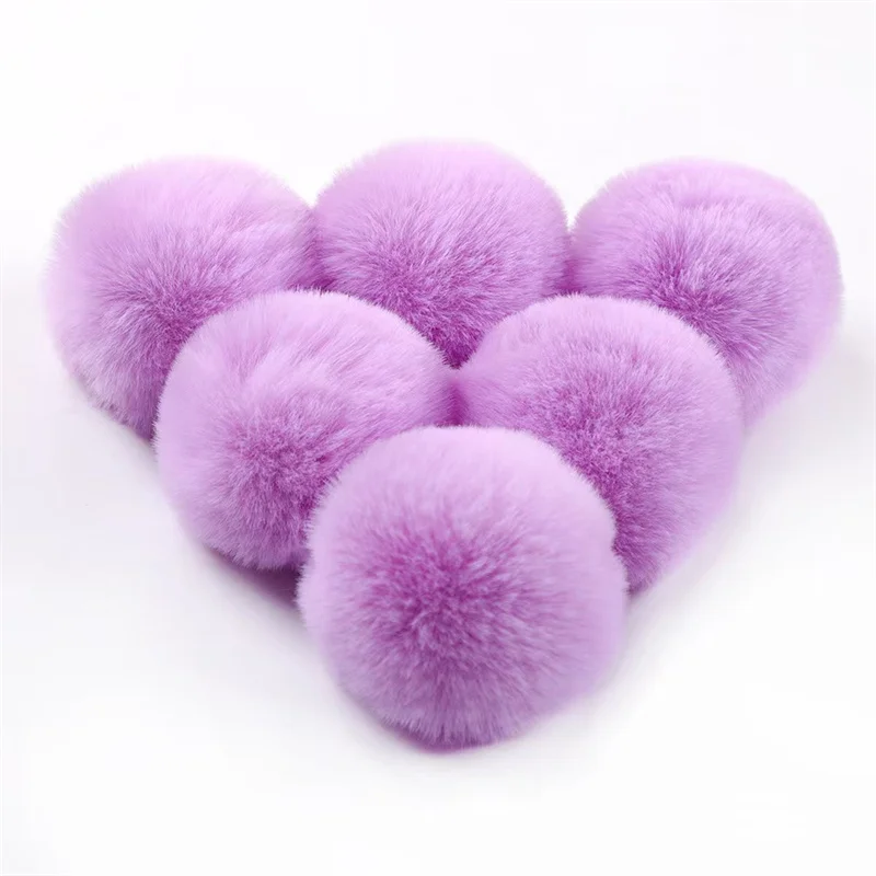 Pompom Fluffy Fur Ball DIY Pompons for Crafts