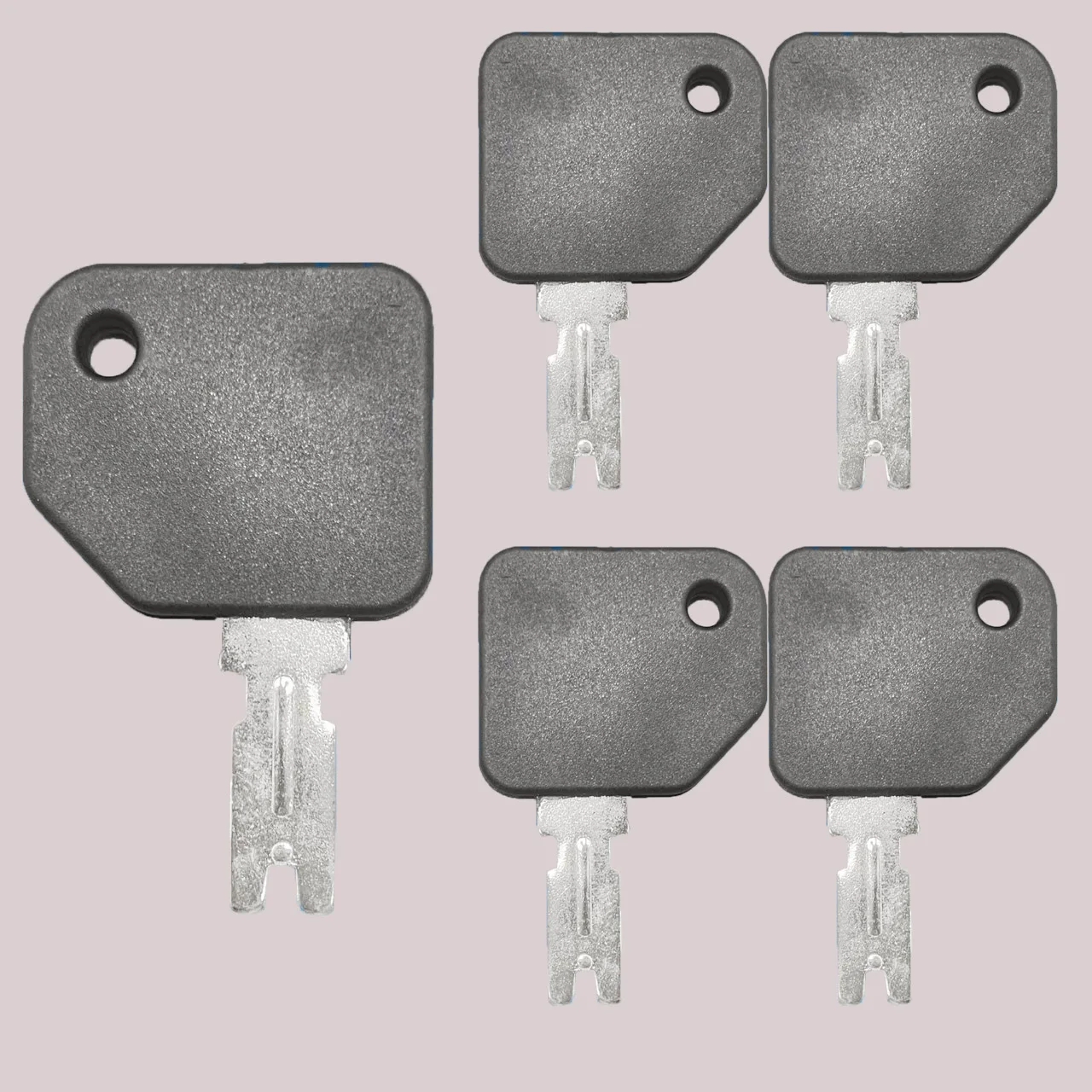 1/5/10/20PCS 166 Forklift Ignition Keys Plastic Handle 186304 Compatible with Hyster Gradall Generic Clark Yale