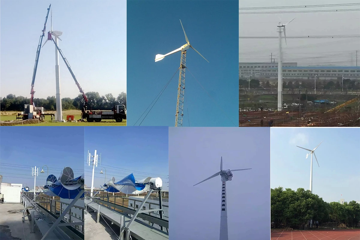 2026 SELL ESG Wind Power Magnet Horizontal Axis AC  200kw Output Generator Wind Turbine