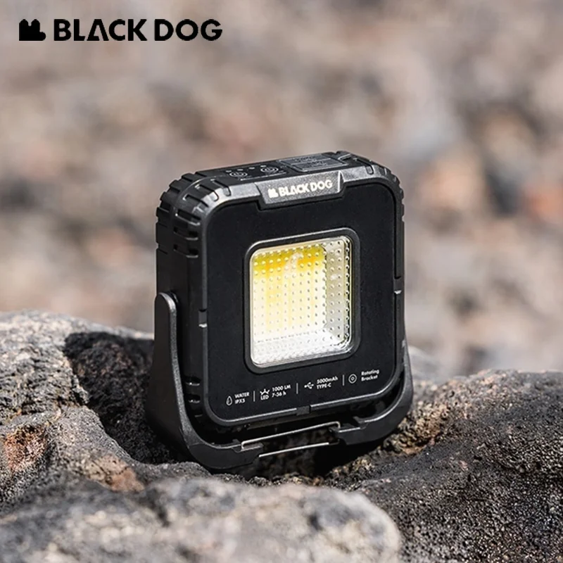

Naturehike BLACKDOG Camping Lamp Rechargeable Multi-function Emergency Light Atmosphere Ultralight Outdoor Double-sided Lighting