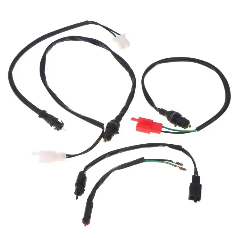 Universal Motorcycle Front Brake Line Switch Drum Type Single Disc Brake Light Accessory for Motocross Off-Road Bike Use