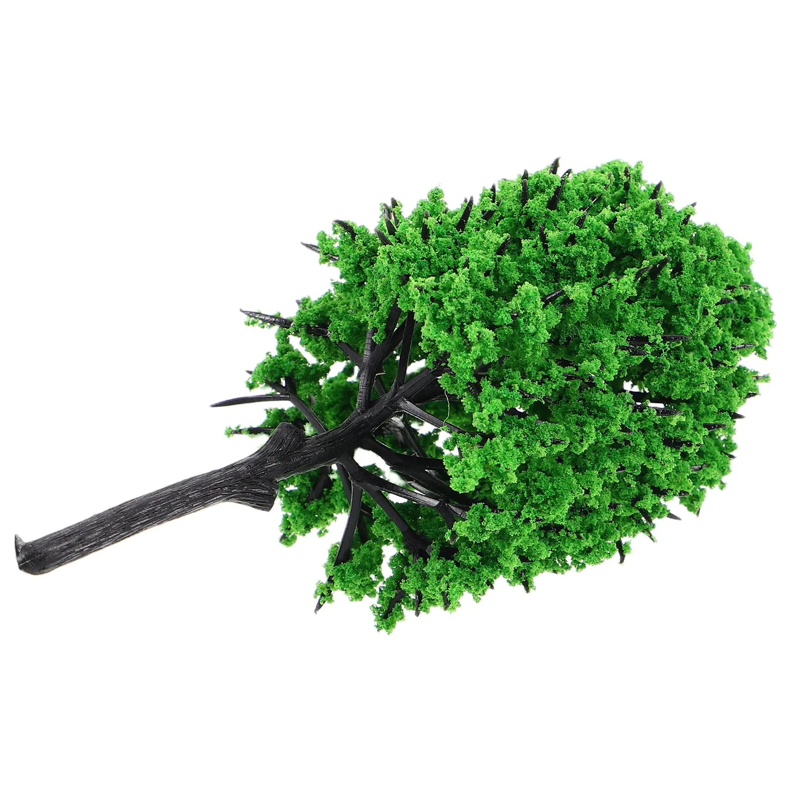 Mixed Plastic Trees for Train Scenery Architecture DIY Crafts Natural Green Mini Trees Landscape Set Scene Accessories