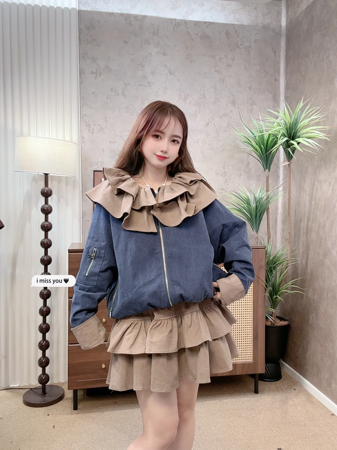 

Loose Casual Pure Color Design Sense Jaet Outerwear for Women Faionable Autumn New Sle Station 2025 Versatile Coat