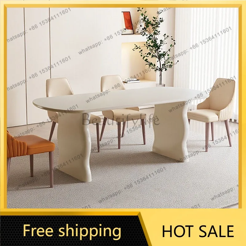Chairs Kitchen Dining Table Conference Restaurant Study Nordic Dining Table Modern Gaming Mesas De Jantar Commercial Furniture