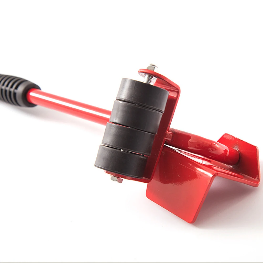 Heavy Furniture Transport Roller Set Removal Lifting Moving Tool Wheel Bar Mover Heavy Stuffs Moving Roller Wheel Move Artifact