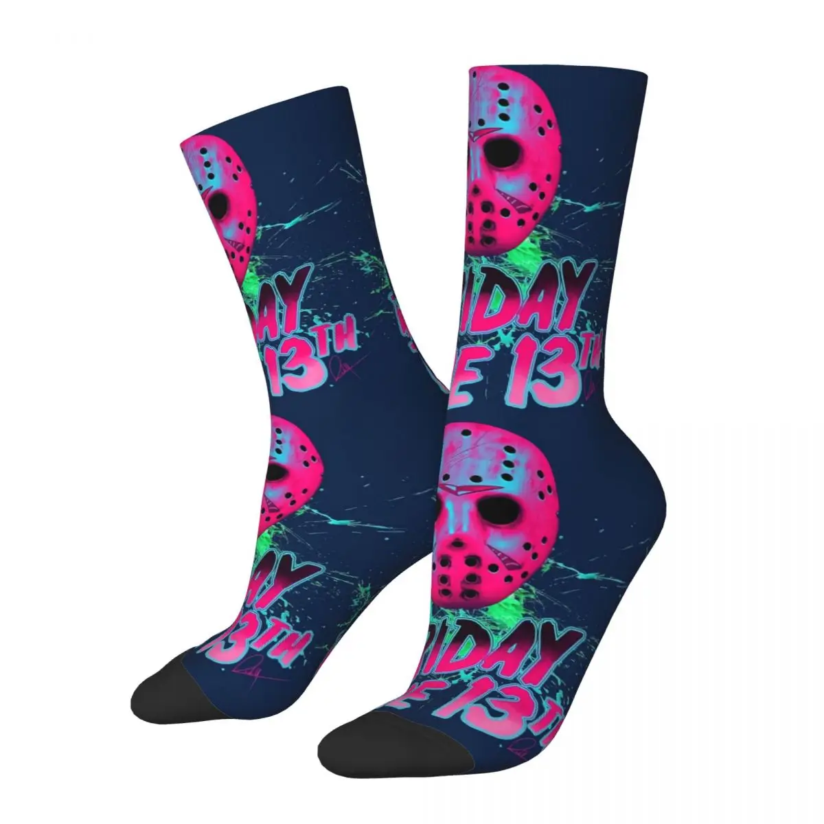 Rose Mask Kawaii Socks Hiking Cartoon Pattern Socks