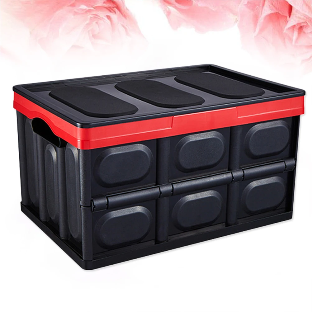 

inside The Car Folding Storage Box Boxes for Organizing Foldable Trunk Organizer