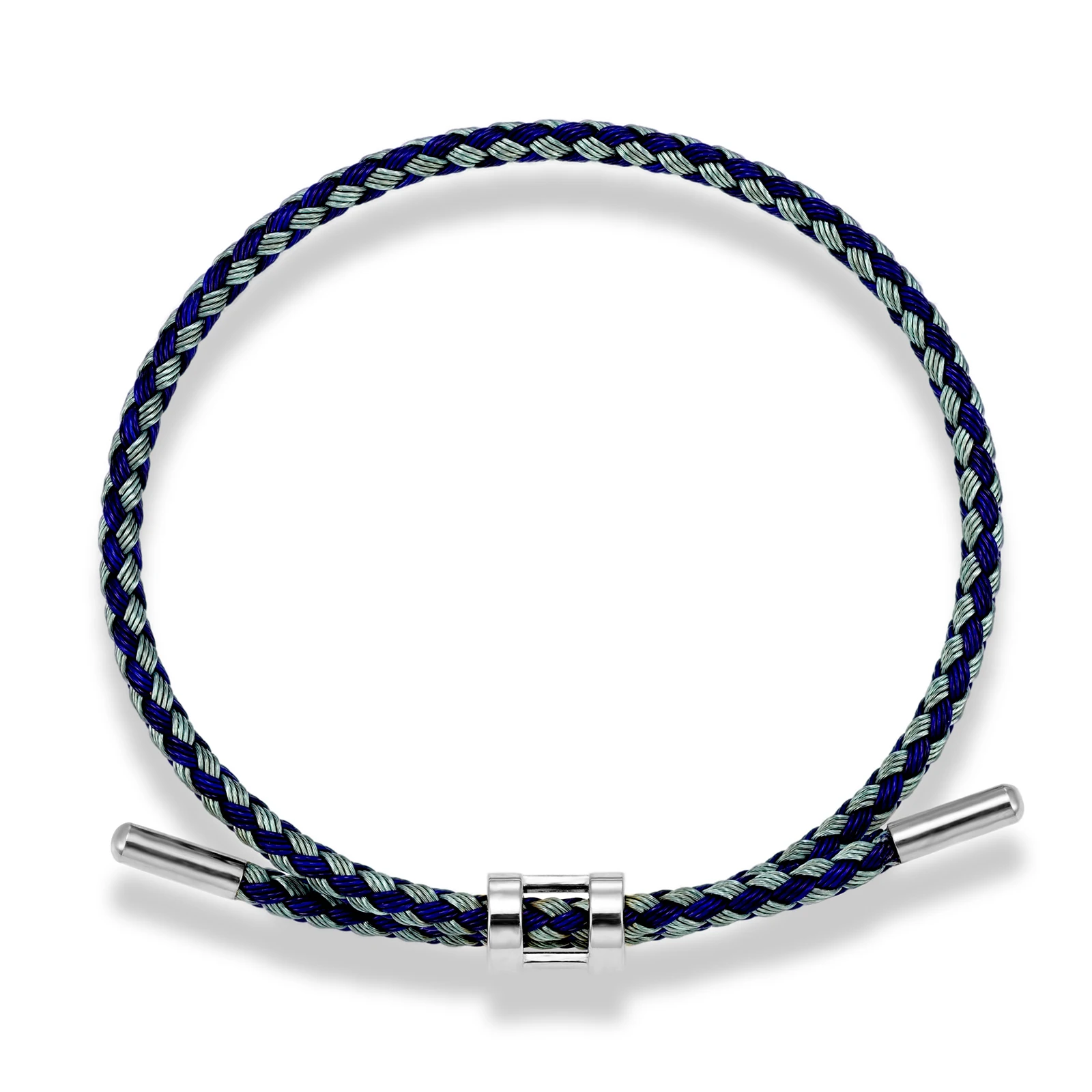 Luxuriöses Mehrfarbiges Handgefertigtes Armband für Damen und Herren Verstellbares Nicht-Verblassendes Edelstahl-Draht Wasserfestes Seil Paar-Schmuck Geschenk